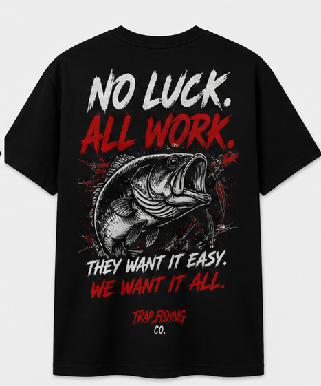 Trap Fishing Co. No Luck All Work Tee