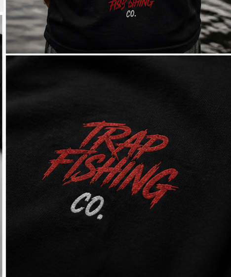 Trap Fishing Co. No Luck All Work Tee