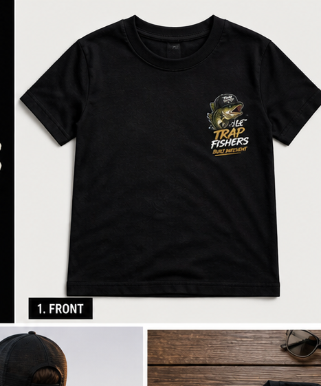 Little Trap Fishers Built Different Tee