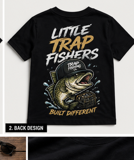 Little Trap Fishers Built Different Tee