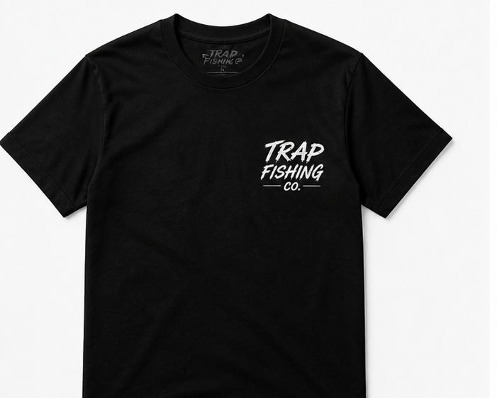 Trap Fishing Co. Classic Logo Tee (Black)
