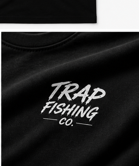 Trap Fishing Co. Classic Logo Tee (Black)