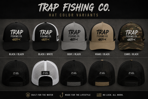 Trap Fishing Co. Built Different Snapback