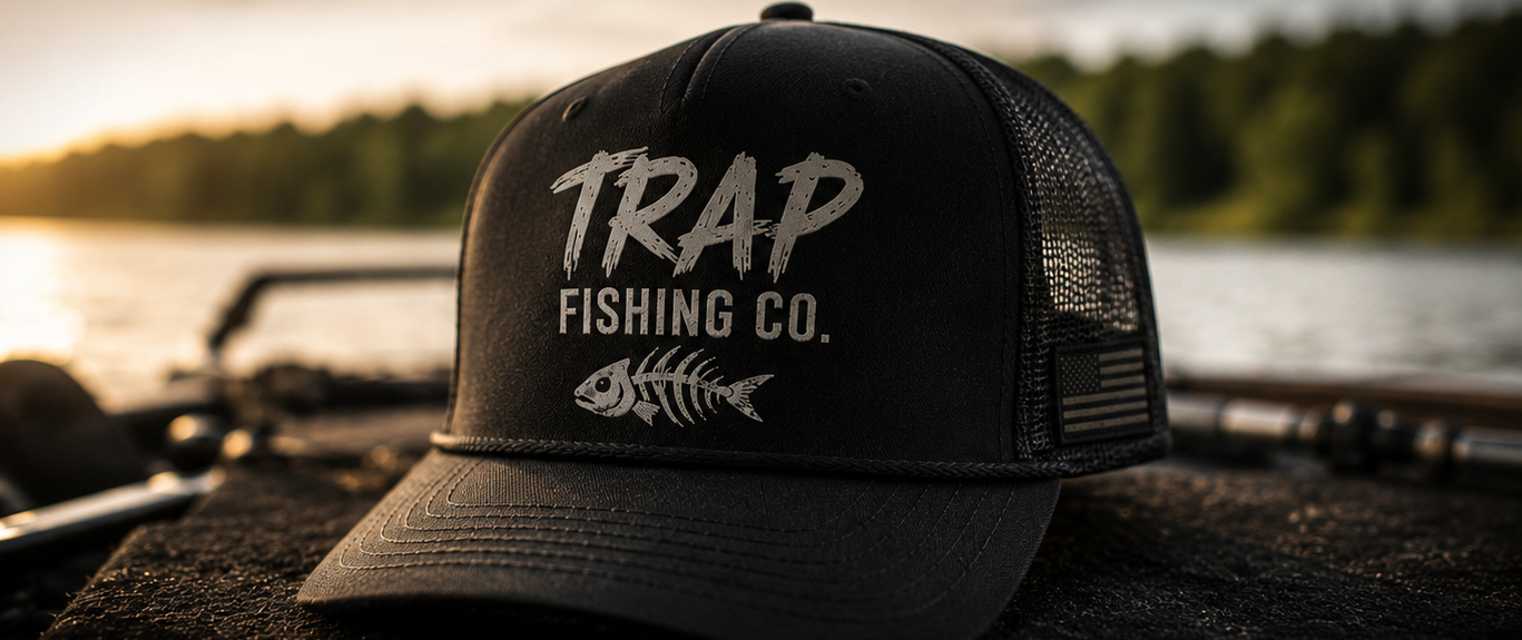 Trap Fishing Co. Built Different Snapback